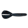 Strike King Rage Menace Grub Black Blue Flake / 4"