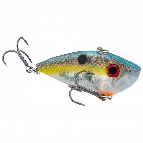 Strike King Red Eyed Shad Lipless Crankbait 2 1/4" / Clear Ghost Sexy Shad