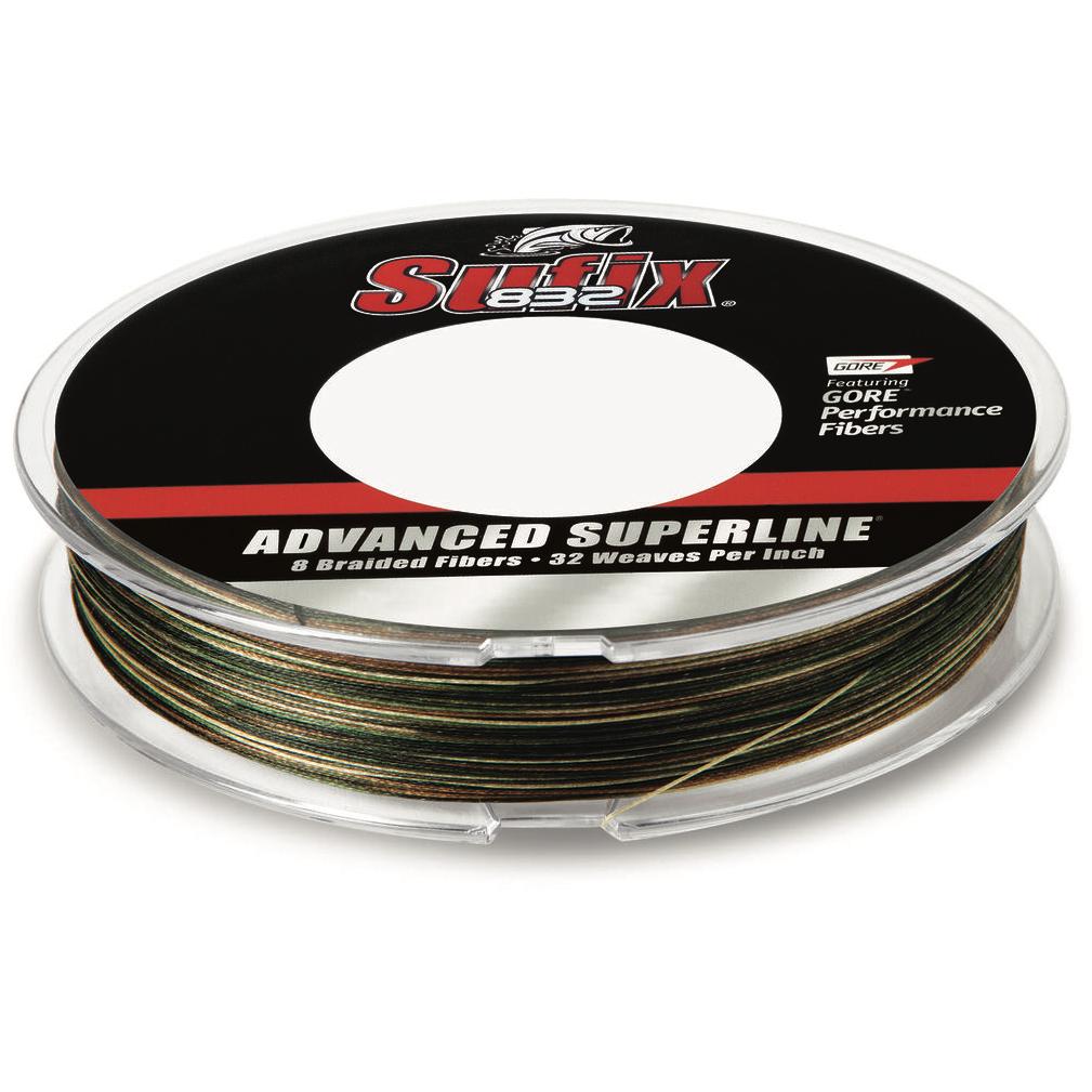 Sufix 832 Advanced Superline Braid 20lb / 150 / Camo