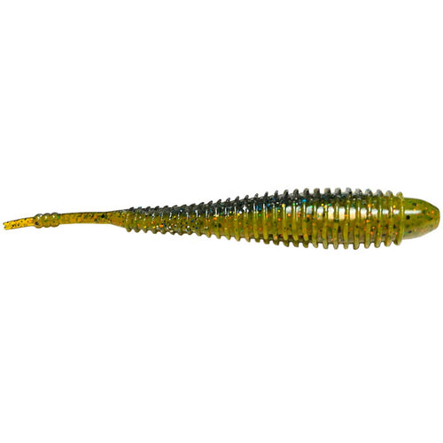  Hog Farmer Spunk Shad Green Pumpkin Chartreuse 5.5 : Sports &  Outdoors