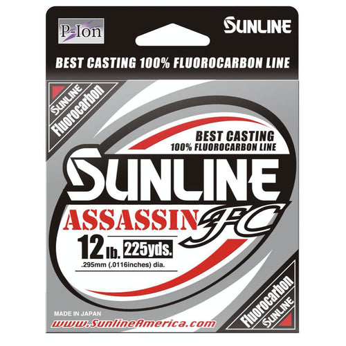 Sunline Assassin FC 10lb / 225 Yards Sunline Assassin FC 10lb / 225 Yards