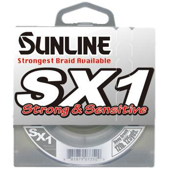 Sunline 63041742 SX1 Braided Fishing Line (Yellow, 12 lb Test/125 yd),  Monofilament Line -  Canada