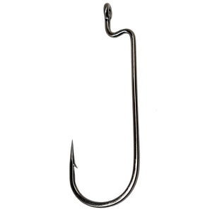 Superline Round Bend Offset Worm Hook