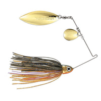 Terminator Pro Series Spinnerbait Tandem Blades 3/8 oz / Retro Gill / Gold/Gold