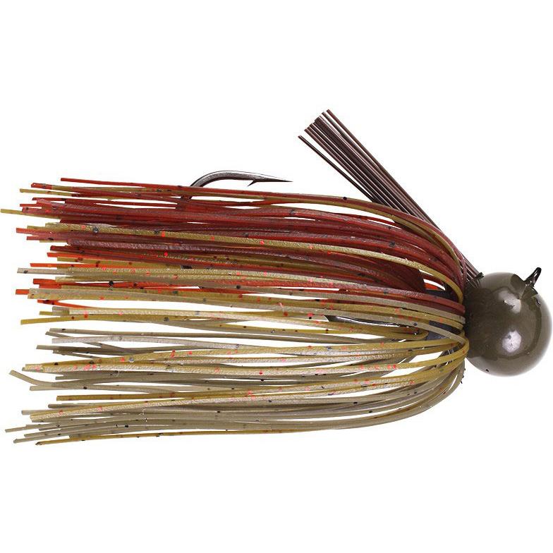 Strike King Tour Grade Football Jig 1/2 oz / Green Pumpkin Craw