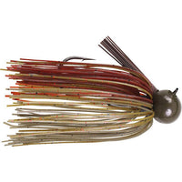 Strike King Tour Grade Football Jig 3/8 oz / Green Pumpkin Craw