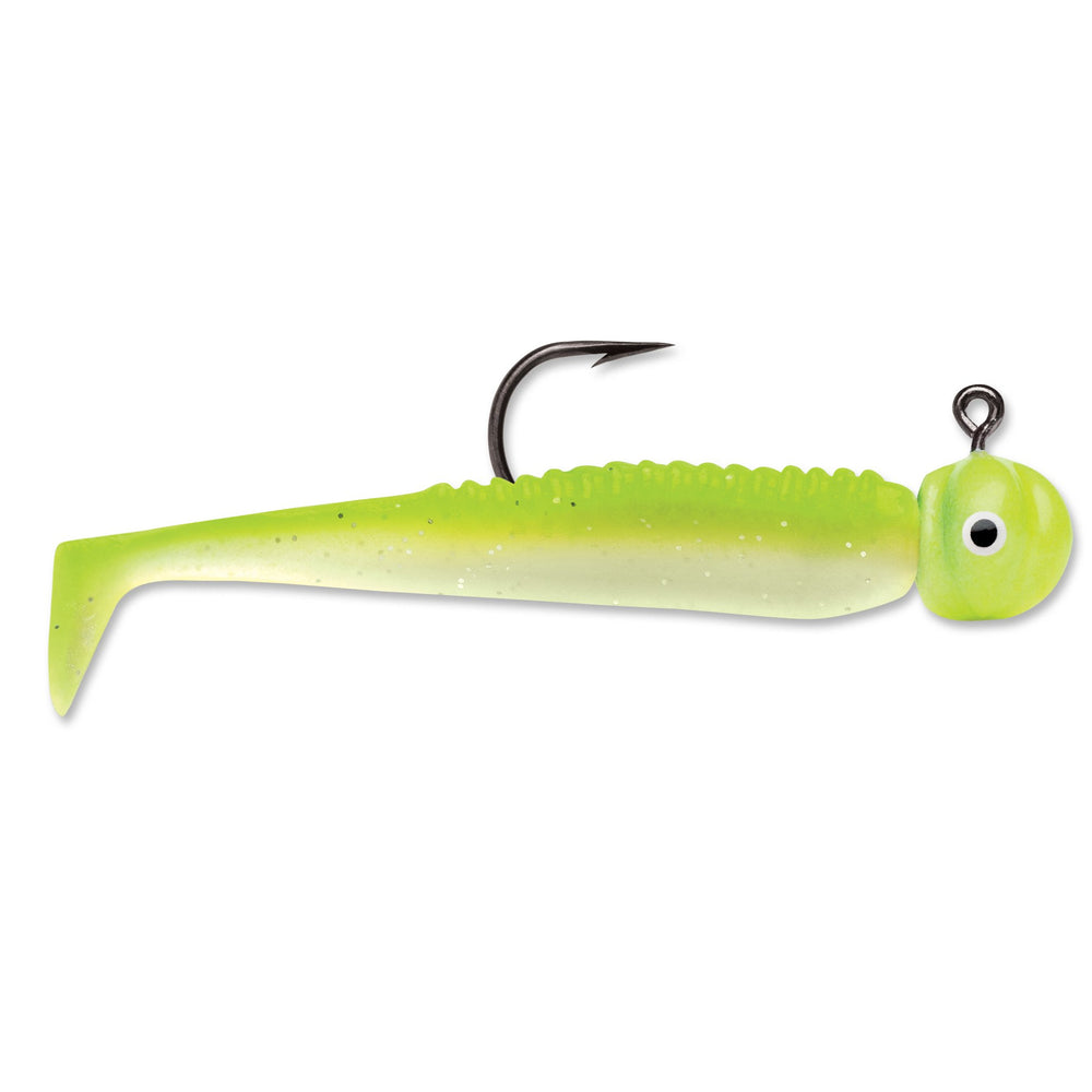 VMC Boot Tail Jig Glow Chartreuse / 1/16 oz