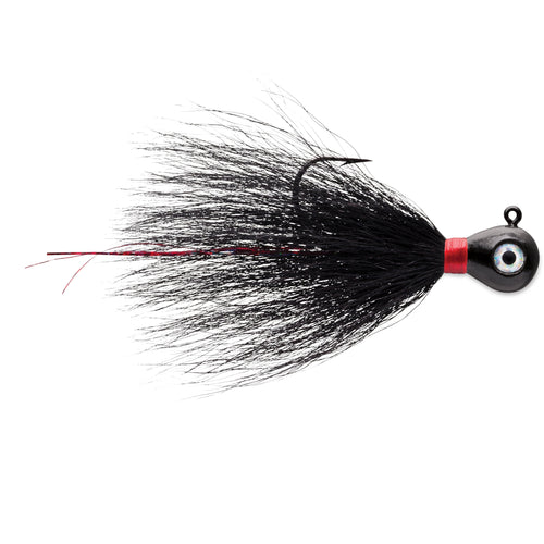 VMC Bucktail Jig 1/8 oz / Black VMC Bucktail Jig 1/8 oz / Black