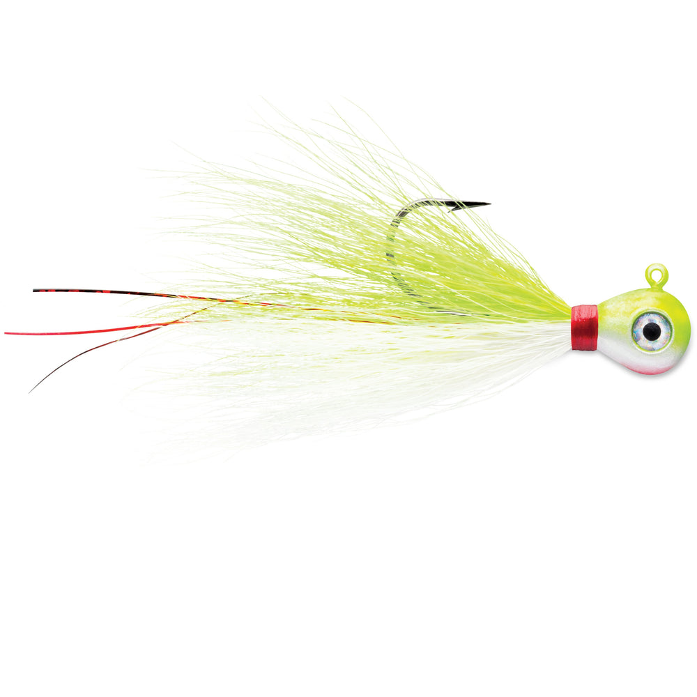 VMC Bucktail Jig 1/8 oz / Chartreuse White