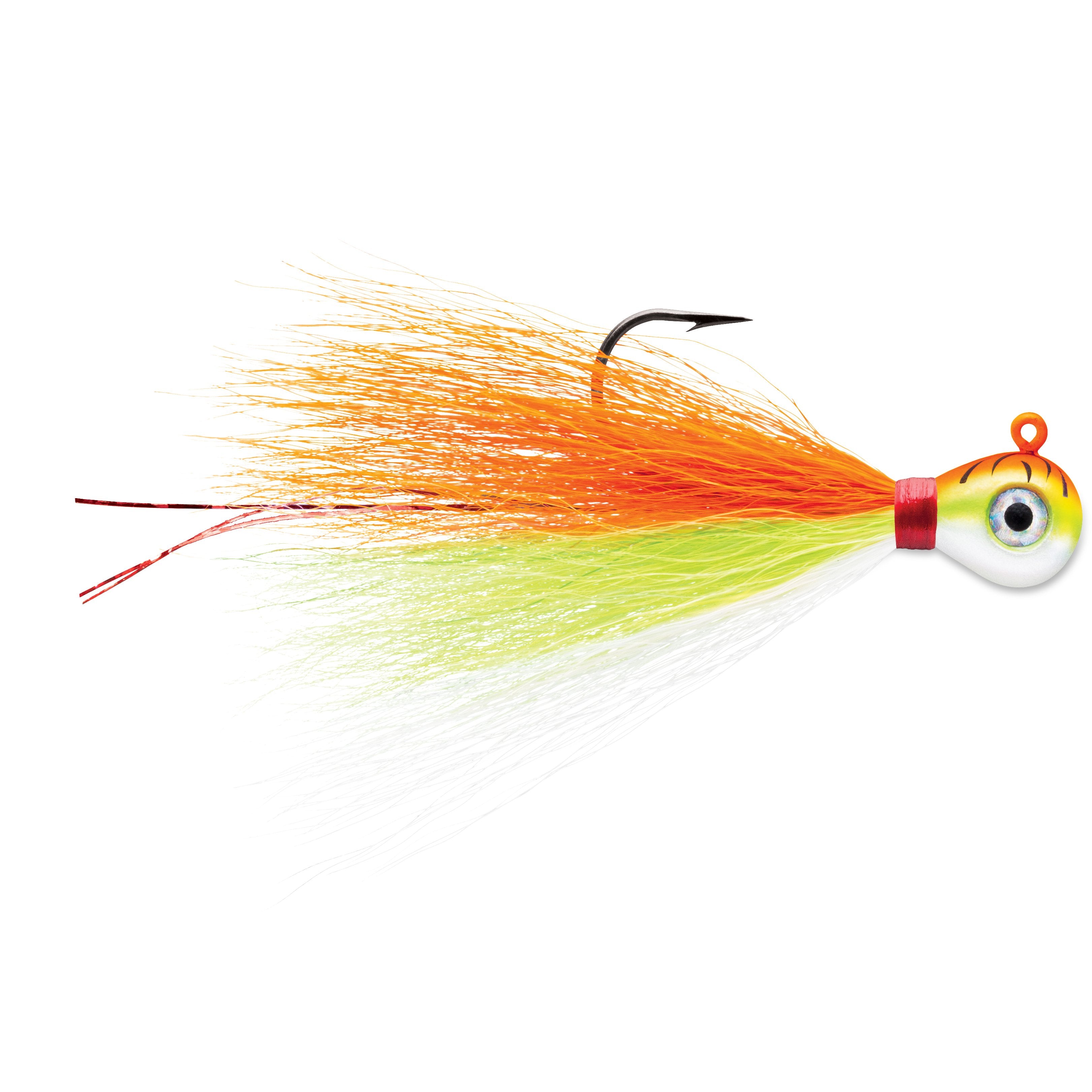 VMC Bucktail Jig - 1/4 oz / Orange Fire UV