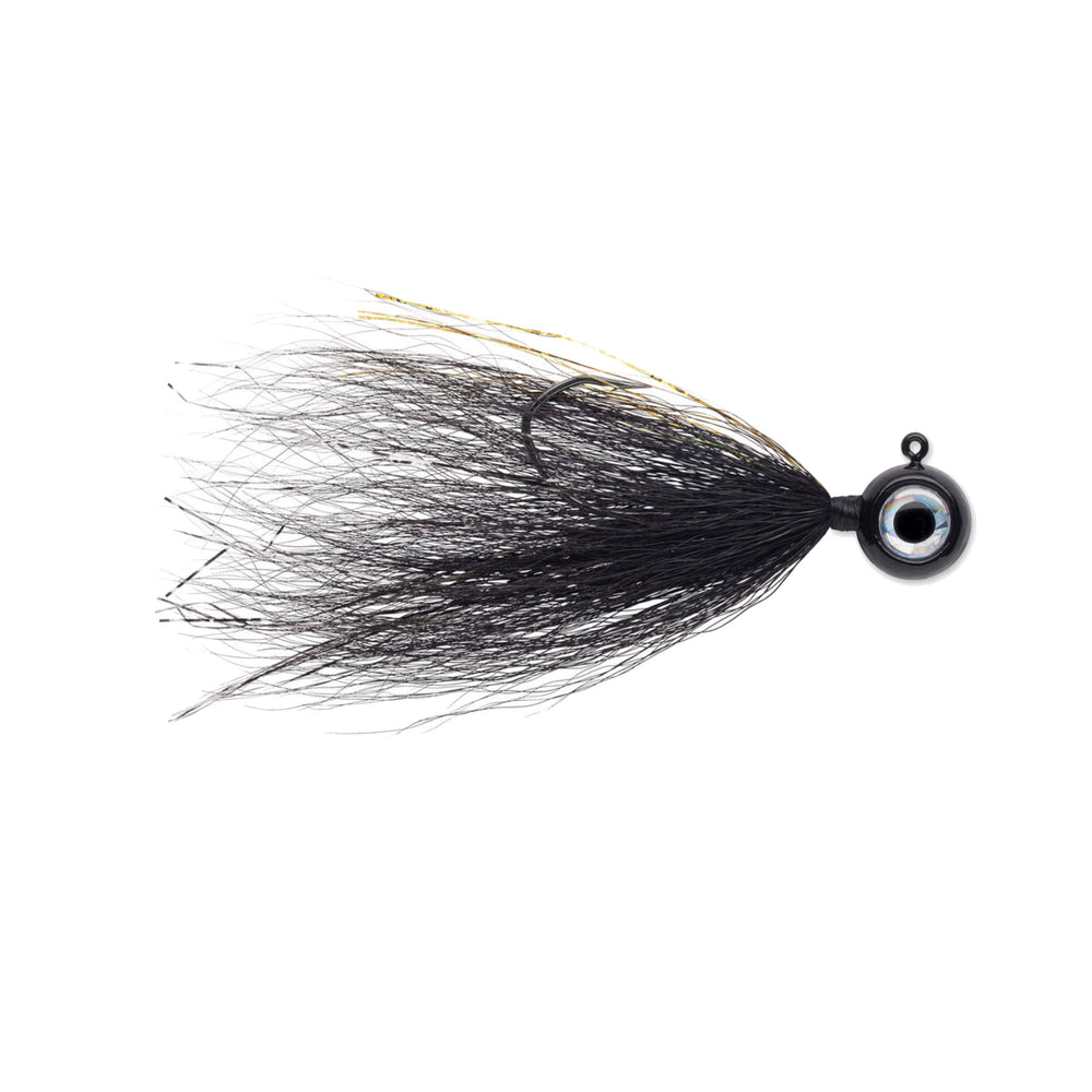 VMC Moon Tail Jig 1/4 oz / Black