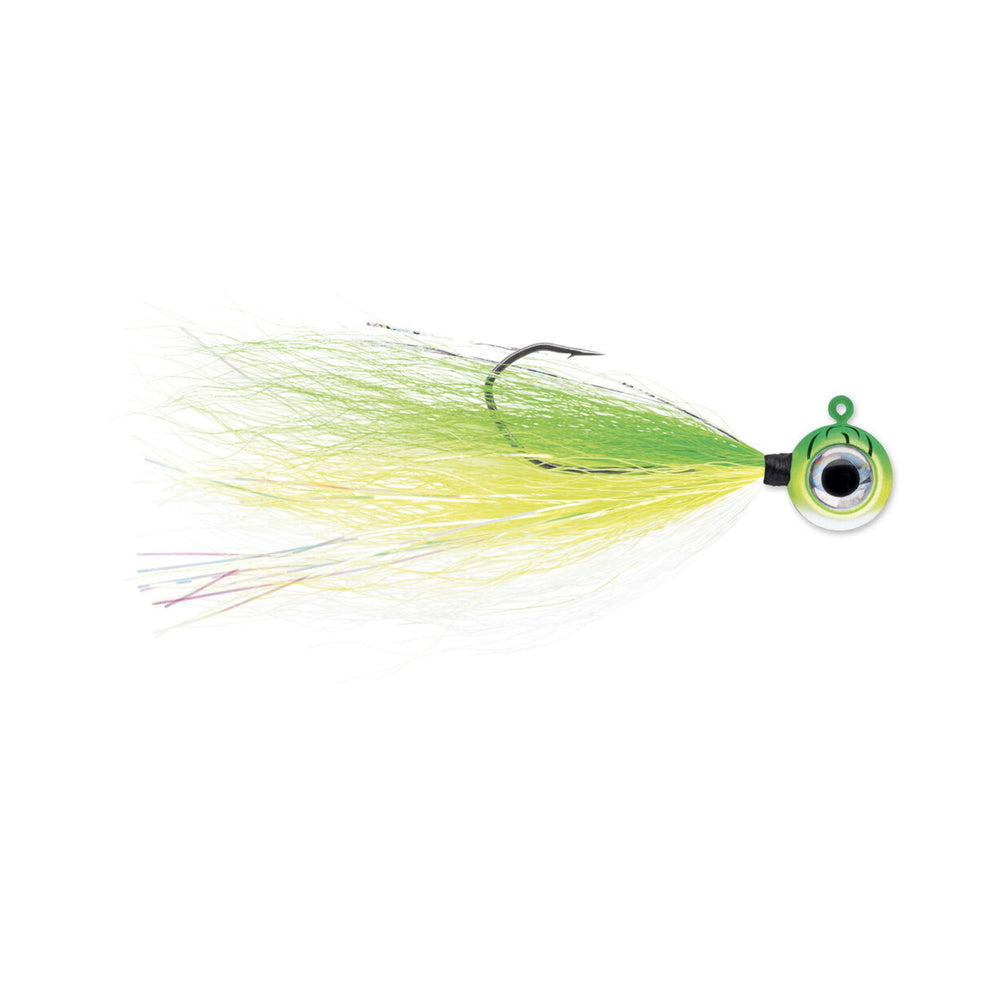 VMC Moon Tail Jig 3/8 oz / Green Fire UV