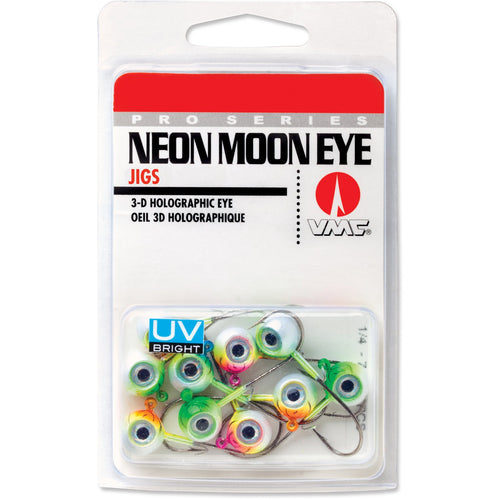 VMC Neon Moon Eye Jig 1/16 oz / Assorted - UV VMC Neon Moon Eye Jig 1/16 oz / Assorted - UV