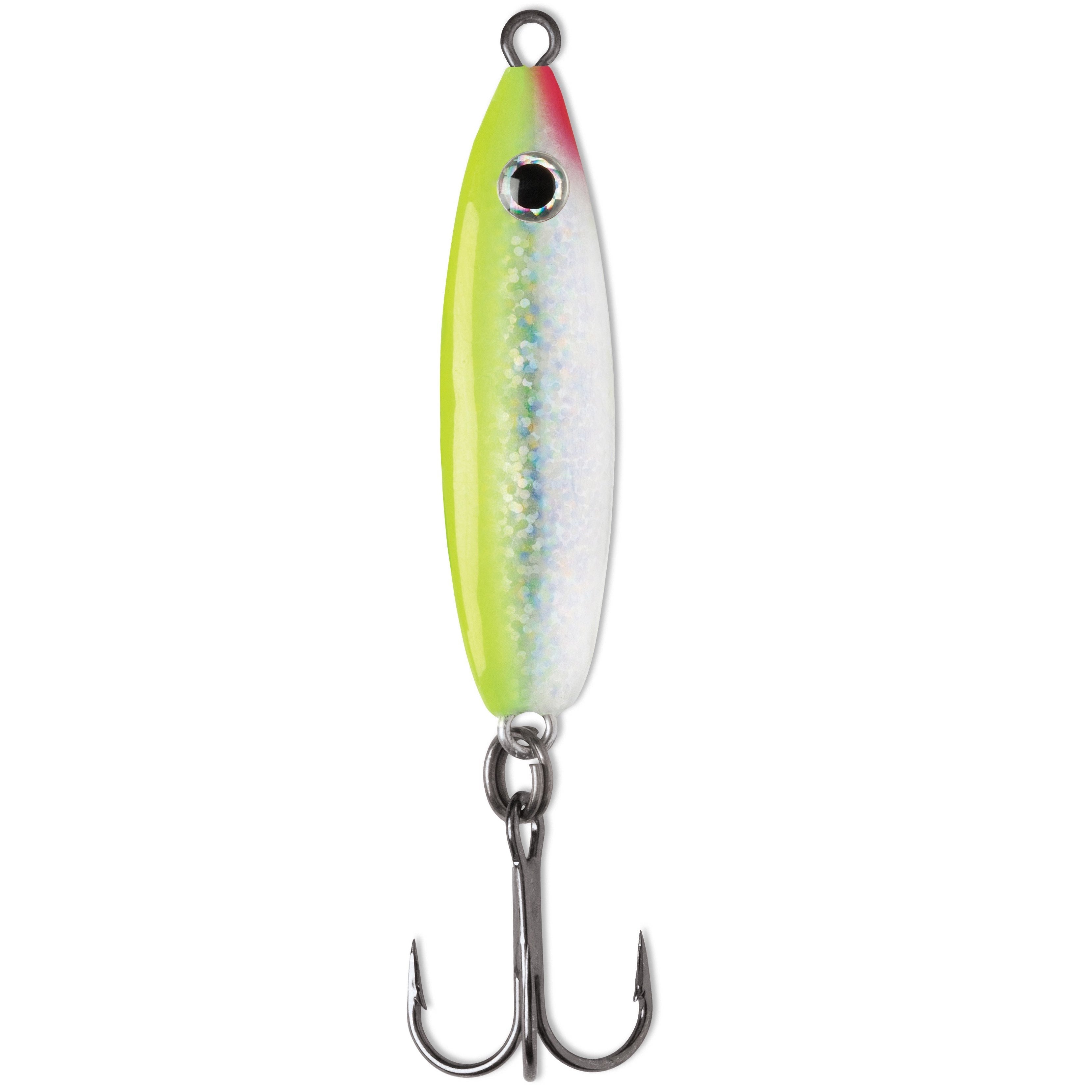 VMC ice fishing Rattle Spoon 1/16 oz. (Lot of 2) Rainbow Trout jig jigging  lure