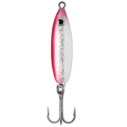 VMC Rattle Spoon - 1/4 oz / Glow Red Shiner