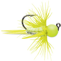 VMC Tungsten BullFly Jig 1/32 oz / Glow Chartreuse