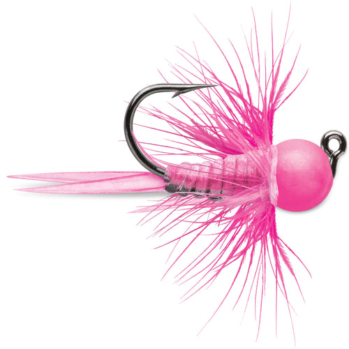 VMC 1/32 oz Tungsten Bullfly Jig - Glow