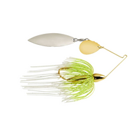 War Eagle Screamin Eagle Tandem Spinnerbait 3/4 oz / White/Chartreuse