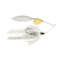 War Eagle Screamin Eagle Tandem Spinnerbait 3/4 oz / White/Silver