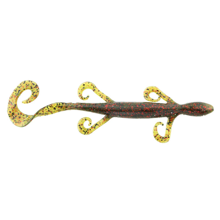 Big Bite Baits Kriet Tail Lizard Watermelon Red / 8"