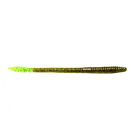 Zoom Trick Worm Watermelon Red/Chartreuse / 6 1/2"