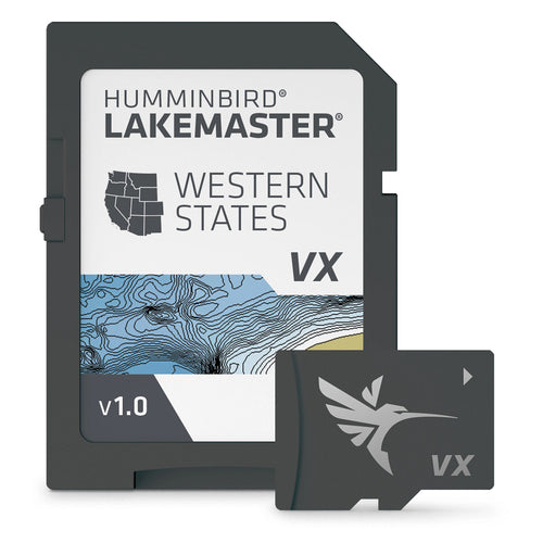 Humminbird LakeMaster VX Digital GPS Maps Western States V1 Humminbird LakeMaster VX Digital GPS Maps Western States V1