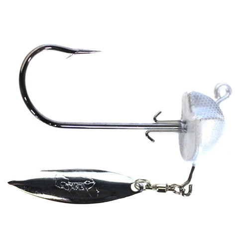 Jenko Bottom Flash Swimbait Head 1/4 oz / White Jenko Bottom Flash Swimbait Head 1/4 oz / White