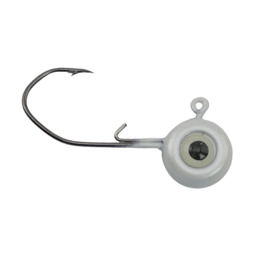 Jenko Slasher Crappie Jighead - 1/8oz 5pk White - SCJH018W