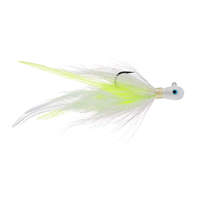 Cumberland Pro Lures Prayer Jig 1 oz / White/Chartreuse