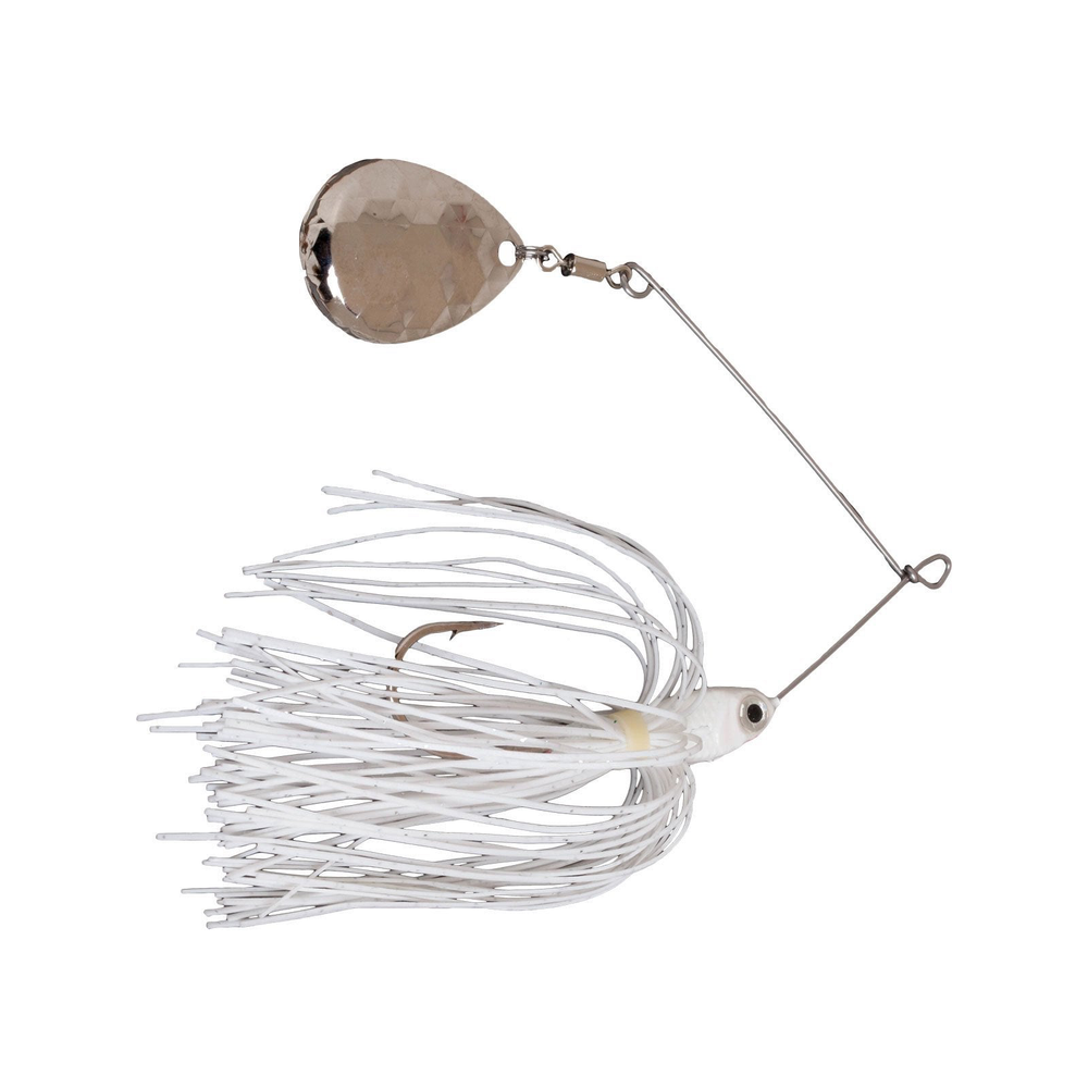Mission Tackle Spinnerbait Colorado 3/8 oz / White