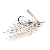 Outkast Tackle Pro Swim Jig 1/4 oz / White/Rainbow