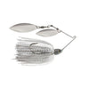 Strike King Tour Grade Compact Double Willow Spinnerbait White/Silver / 1/2 oz