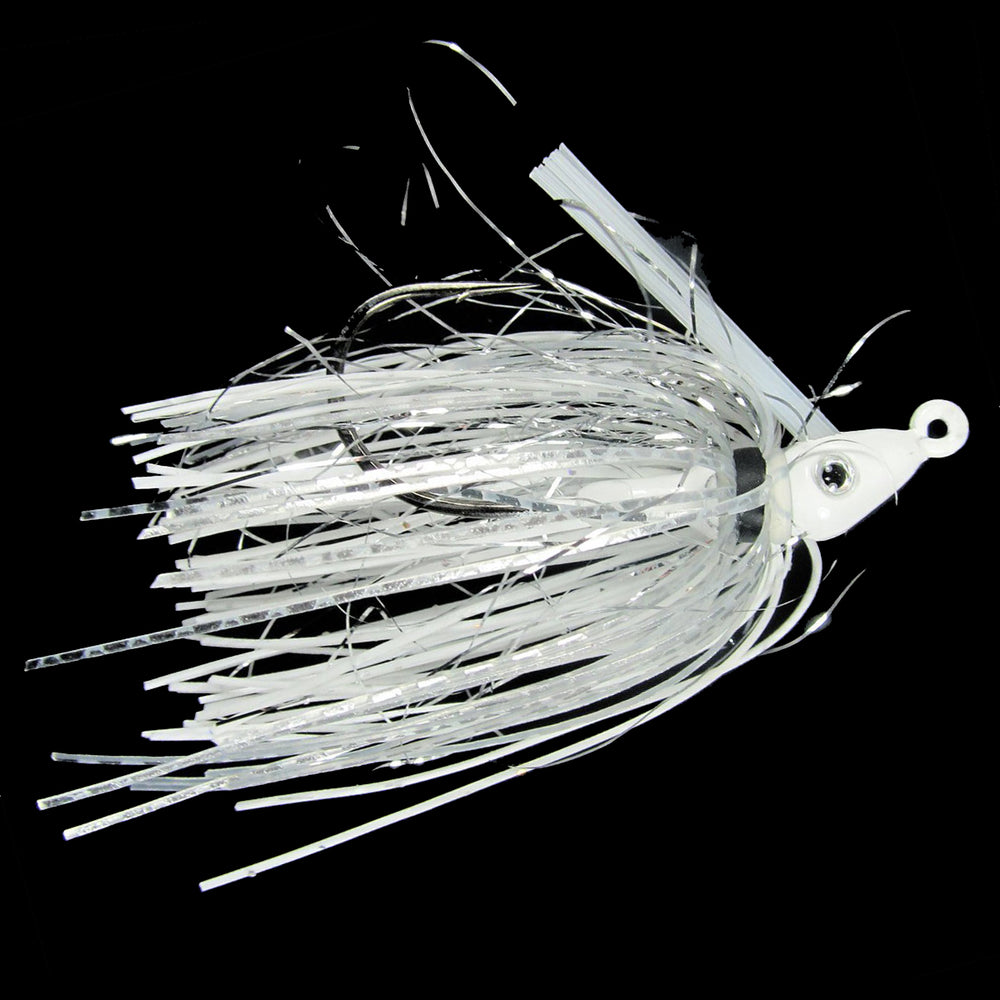 Outkast Tackle Pro Swim Jig 1/4 oz / White Lightning