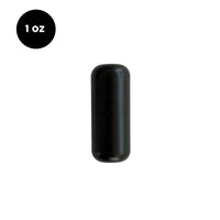 WOO! Tungsten Carolina Rig Barrel Weights - Painted 1 oz / Black