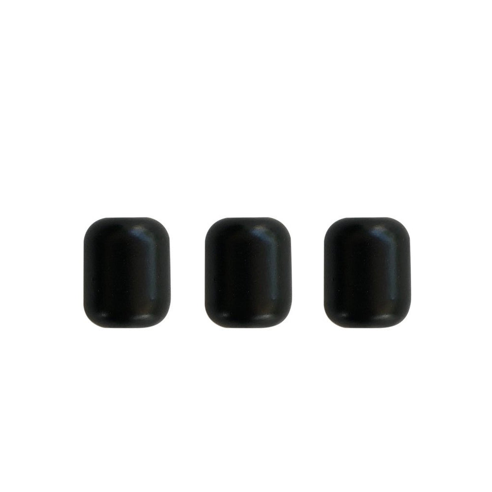 WOO! Tungsten Carolina Rig Barrel Weights - Painted 1/2 oz / Black