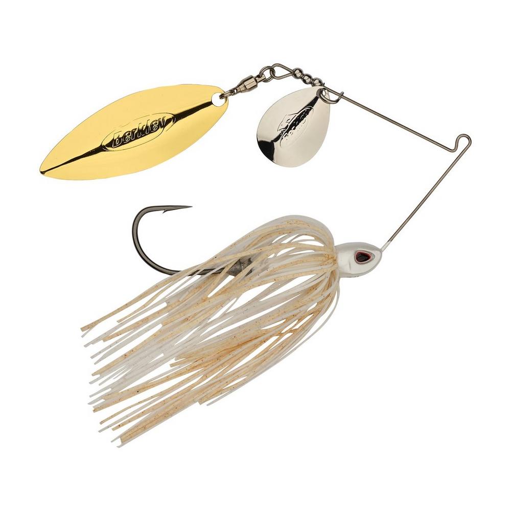 Berkley Power Blade Compact Tandem Spinnerbait White / 1/2 oz