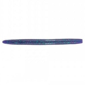 5" Senko Worm Purple w/ Emerald Flk / 5"