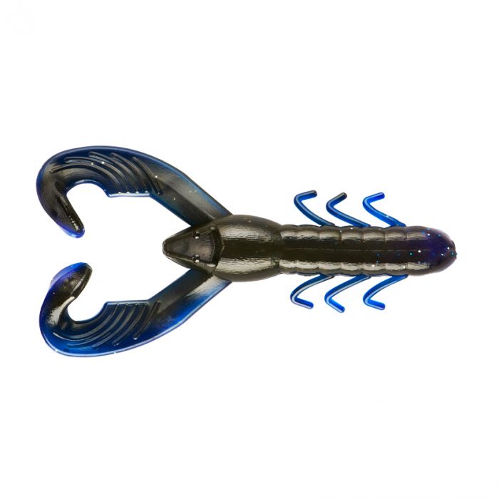 Yum Lures YCRB312 Craw Bug Fishing Bait, Black Blue, 3.25