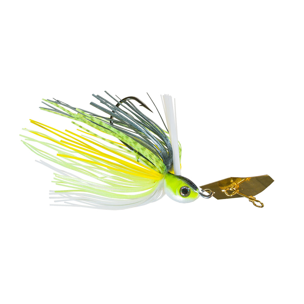 Z-Man Project Z Chatterbait Weedless 1/2 oz / Chartreuse Sexy Shad