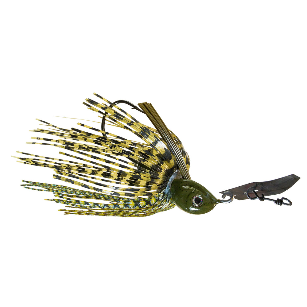 Z-Man Project Z Chatterbait Weedless 1/2 oz / Dark Green Pumpkin