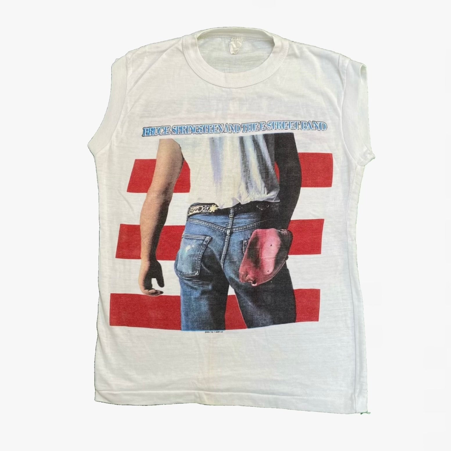 bruce springsteen sleeveless t shirt