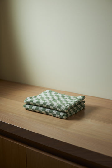 Shop BAINA, BETHELL Organic Cotton Bath Towel, Sage + Chalk · BAINA, Official Online Store