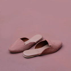 pink suede shoes