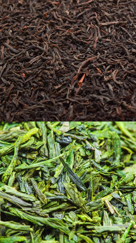 Schwarzer Tee vs. grüner Tee
