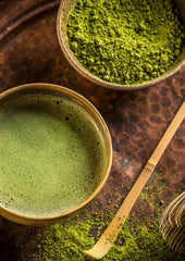 Preparation of matcha