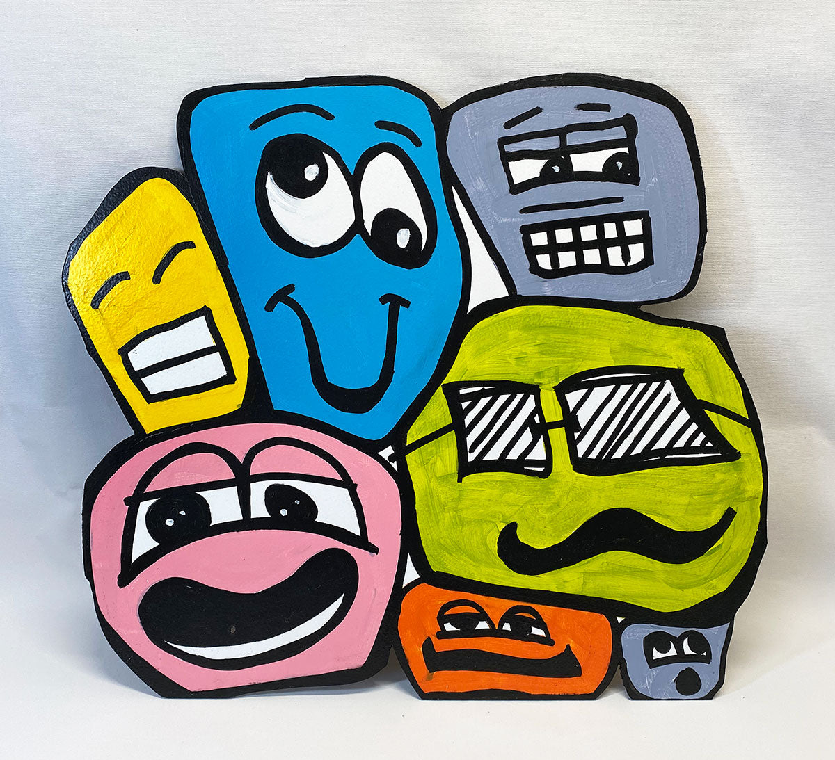 "Many Faces: 3" by Jeff Redmon
