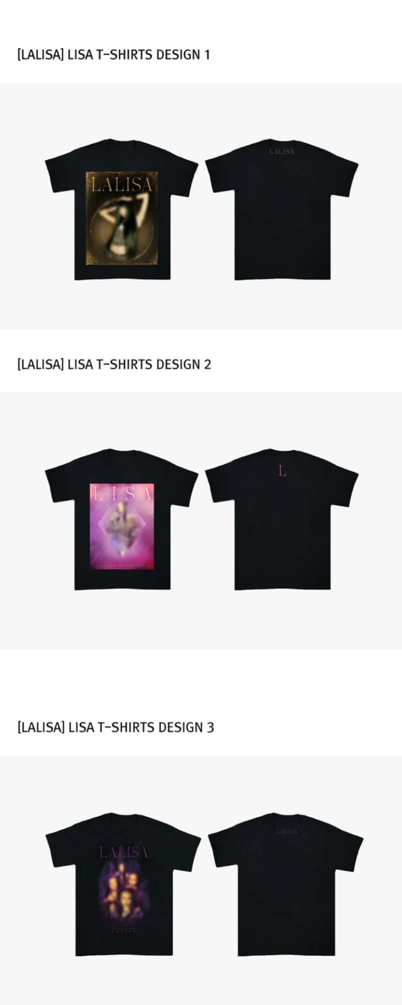 LISA [LALISA] T-shirt