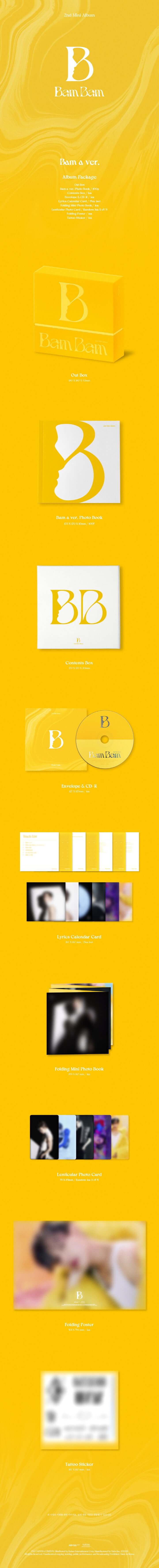 BAMBAM - B (2. Mini-Album)