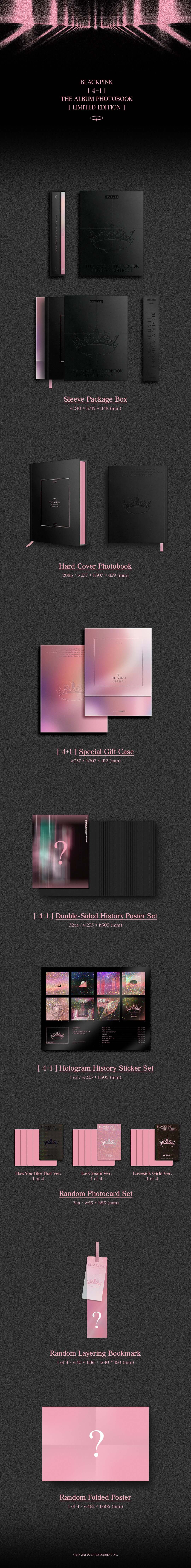 BLACKPINK 4+1 The Album Photobook [Limited Edition]