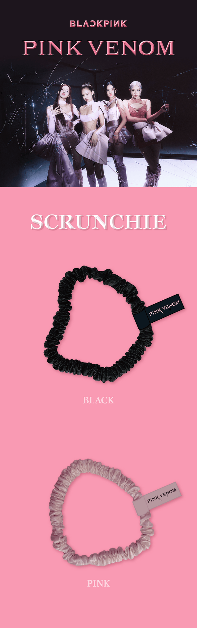 Blackpink [Pink Venom] Scrunchie